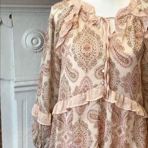 Blu Pepper Smock Dress NWT